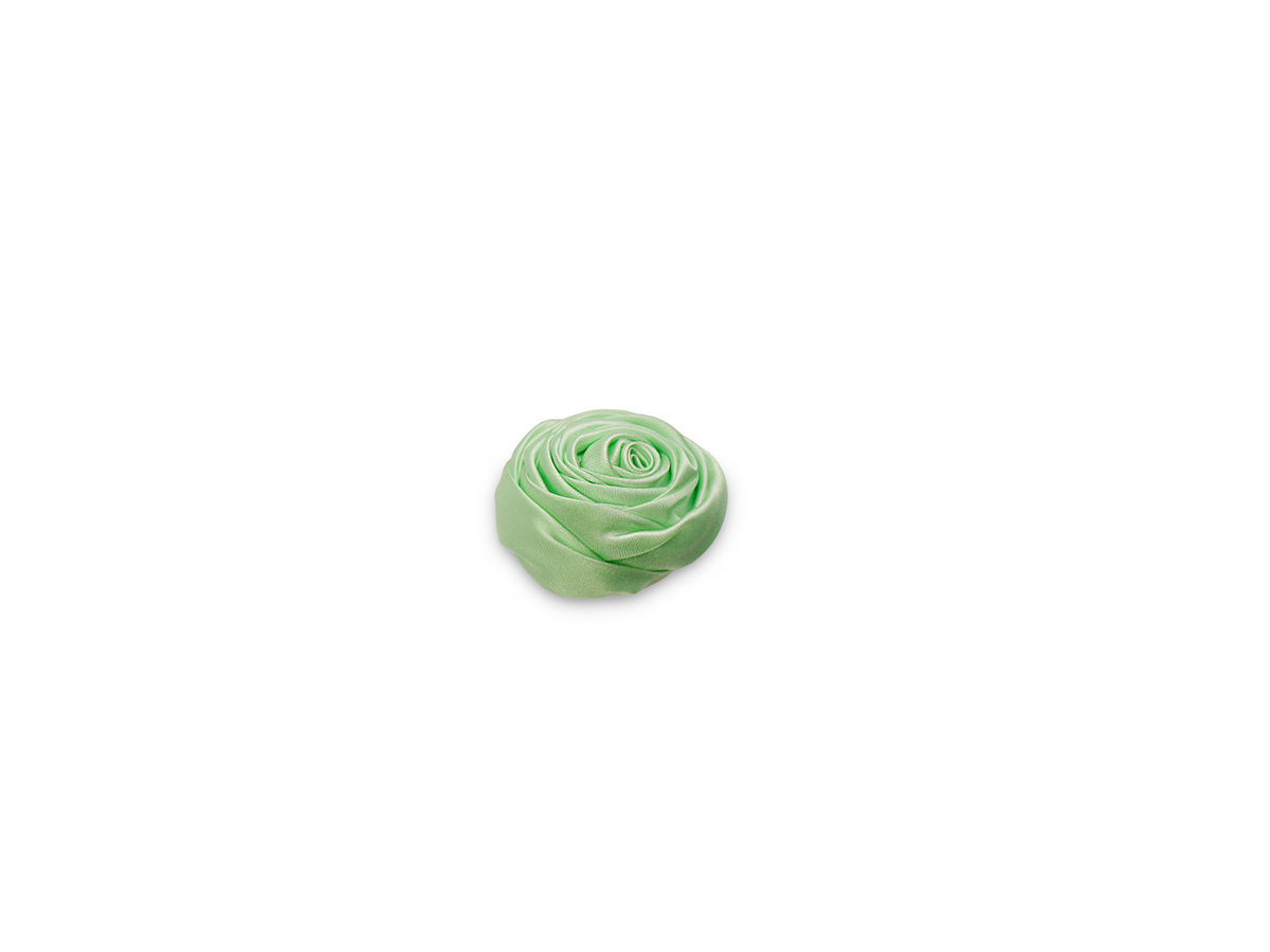 B1 Mint satenska ruža / promjer 5 cm