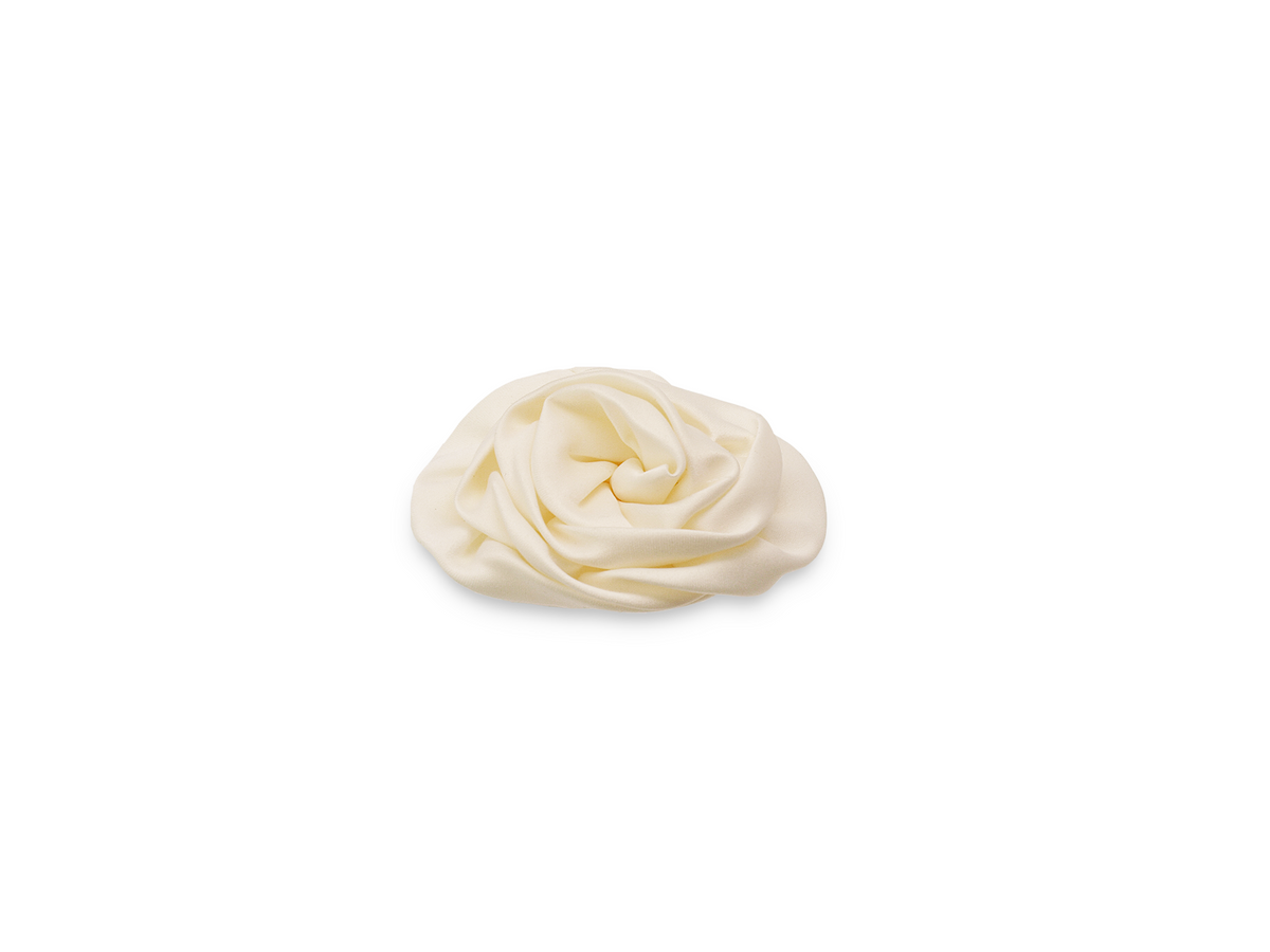 S13 Satinrose Champagner / Durchmesser 7cm
