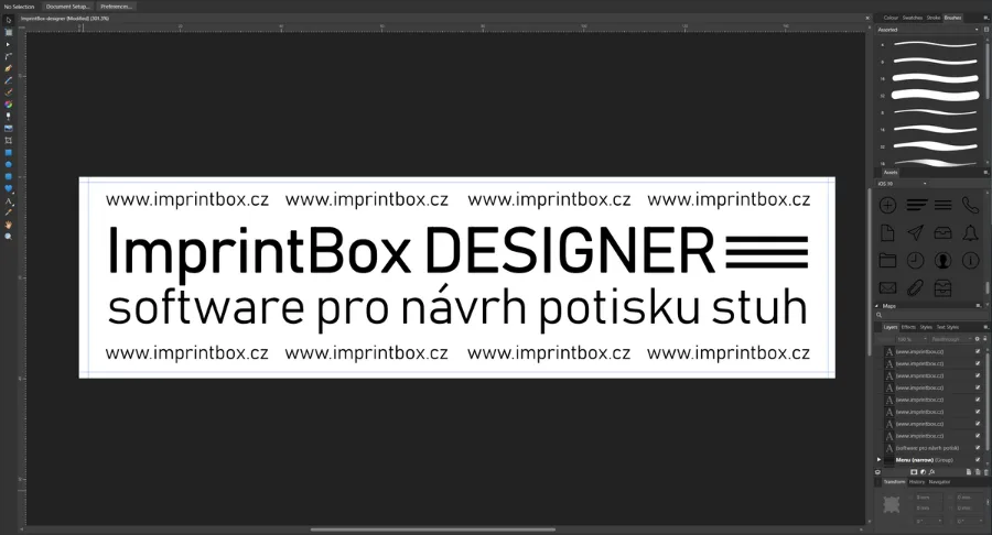 Software ImprintBox Designer